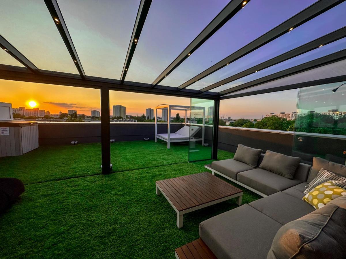 Luxury Z Duzym Tarasem - Park Apartmán Poznaň
